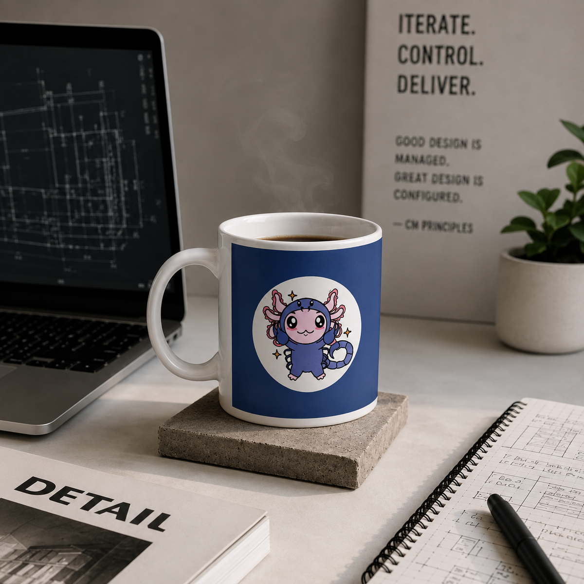 Taza Vers. 2 Axolotzin Horóscopos Escorpio Ajolote