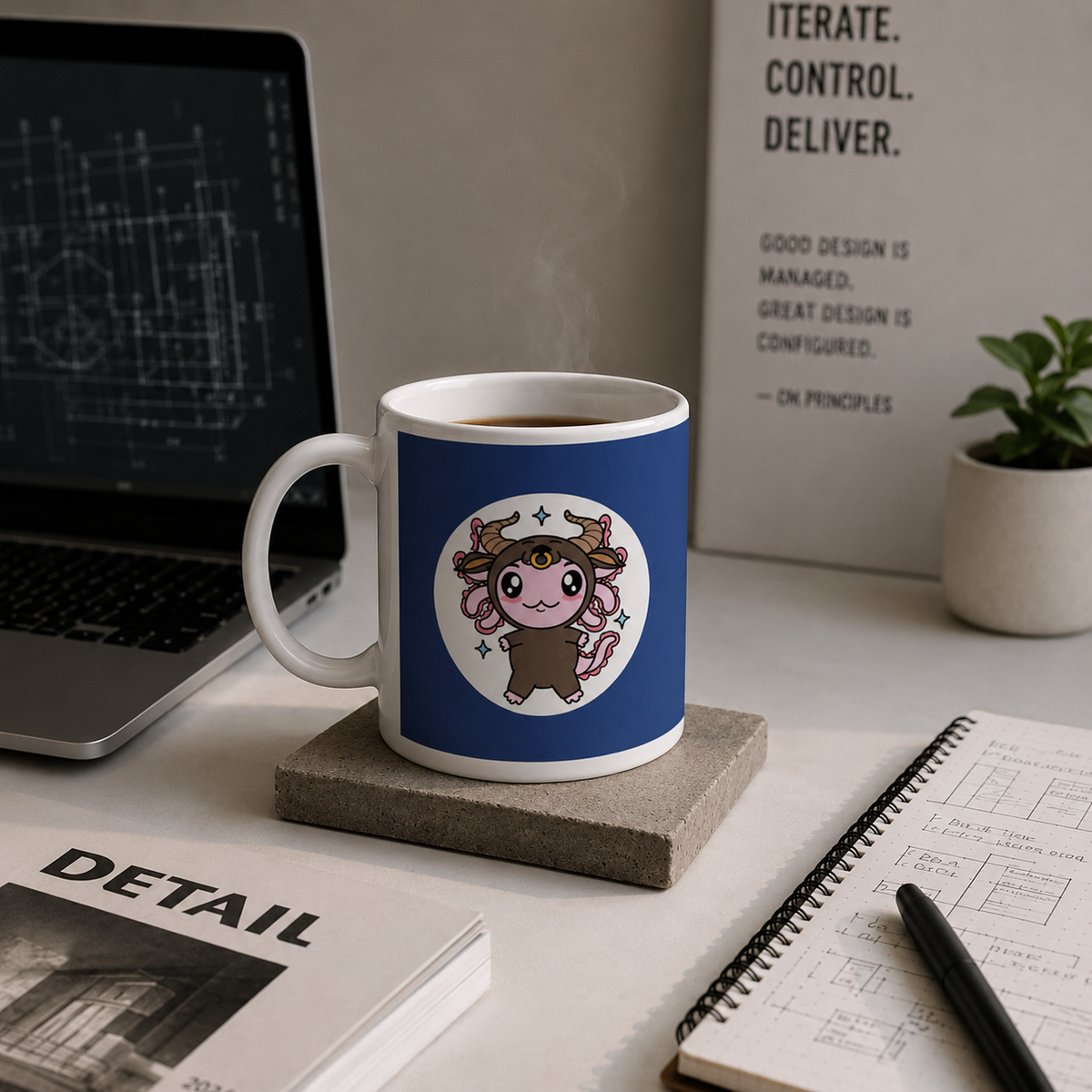 Taza Vers. 2 Axolotzin Horóscopos Tauro Ajolote