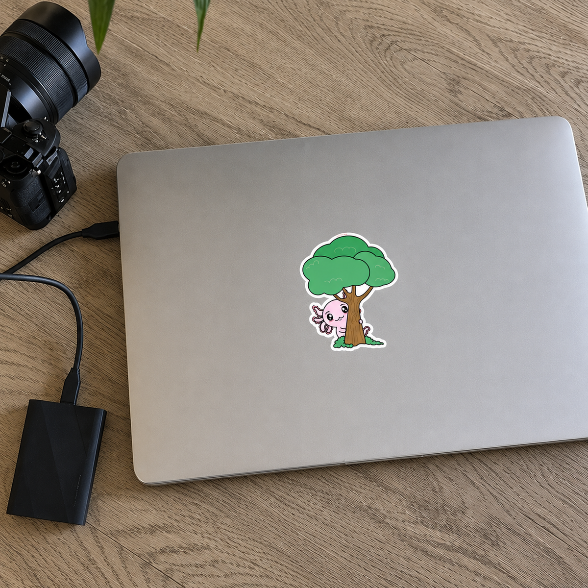 Sticker Axoloteria El Árbol Ajolote
