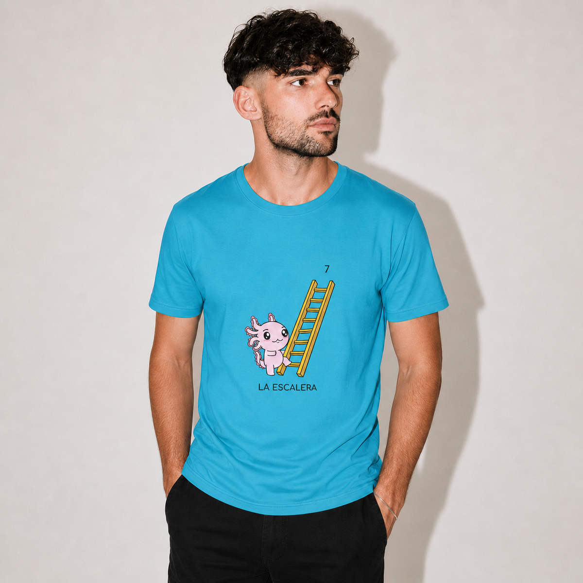 Playera Axoloteria La Escalera