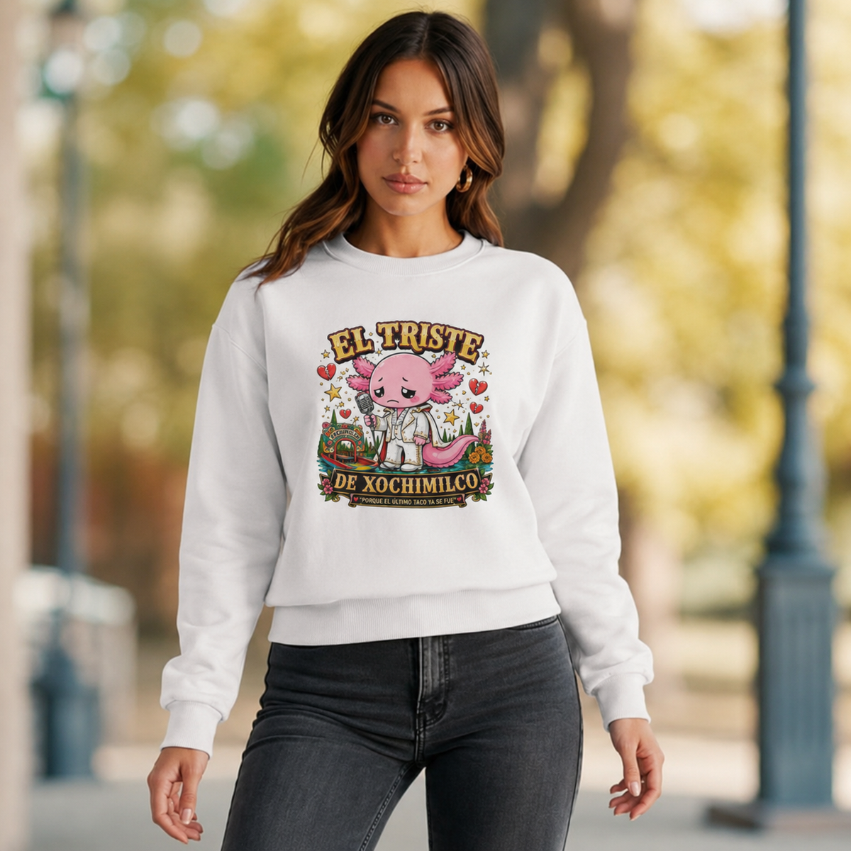 Sudadera Ajolotito El Triste Unisex