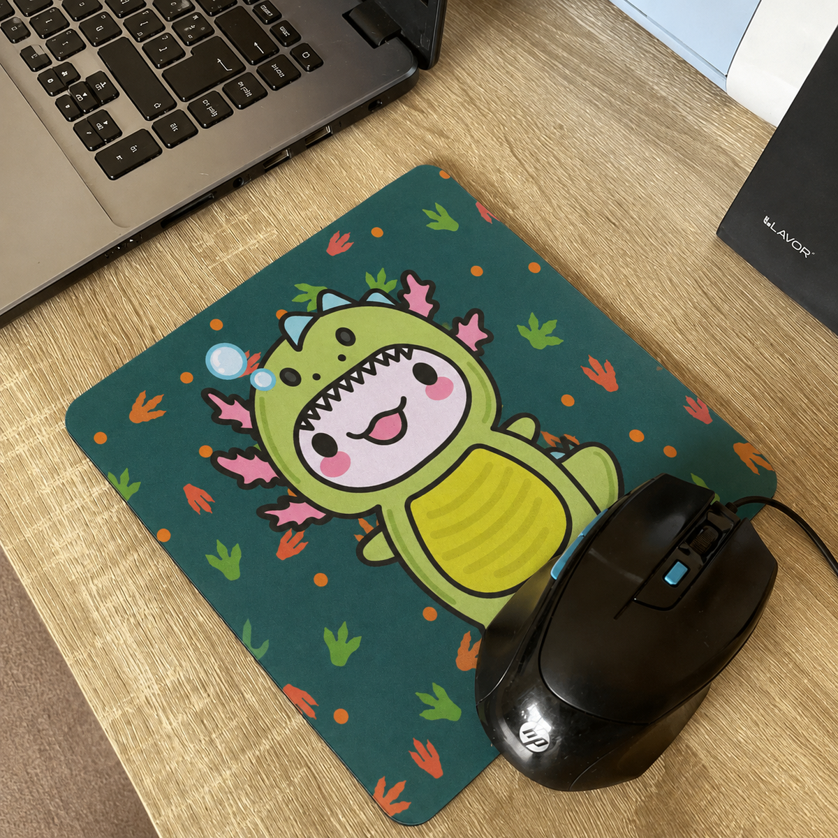 Mousepad Ajolote Dino Xo The Monster Vers. 2