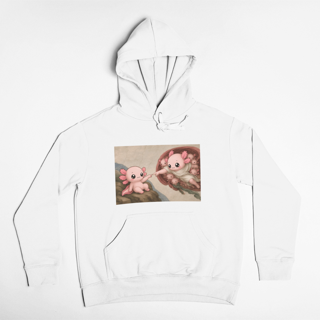 Hoodie Ajolotito Toque Ajolote Unisex