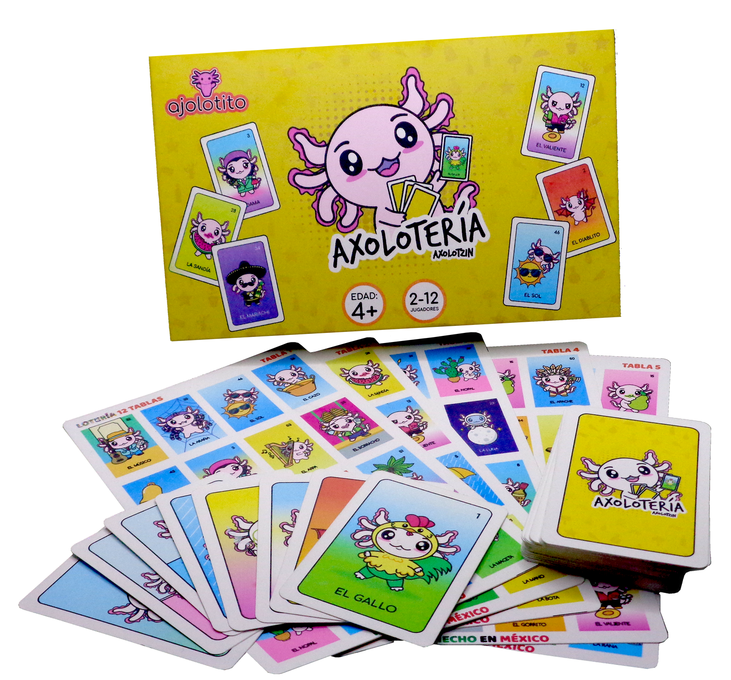 Juego Axo-loteria (Loteria Mexicana)