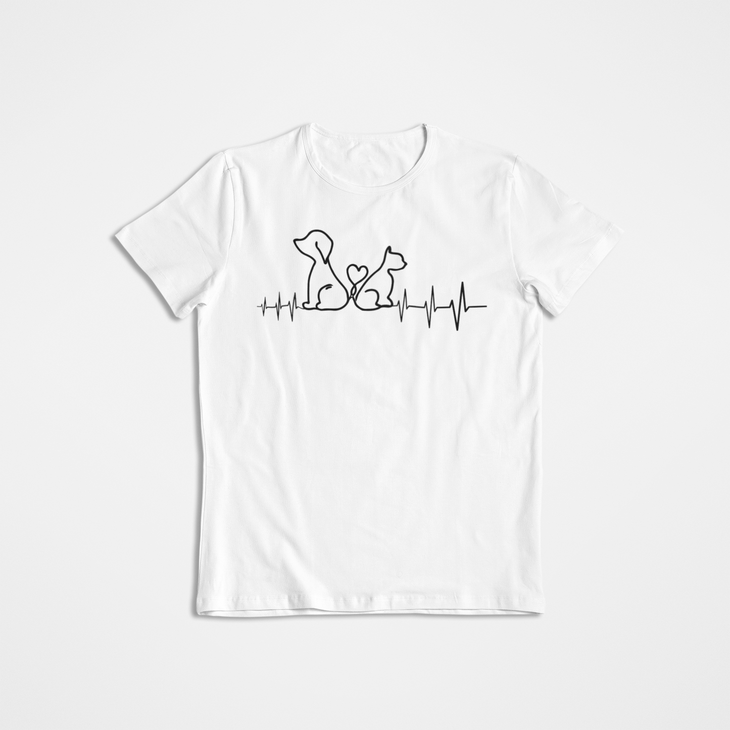 Playera Dog Cat Love