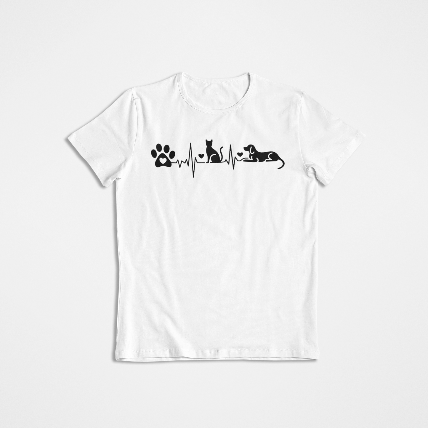 Playera Dog Cat Vida
