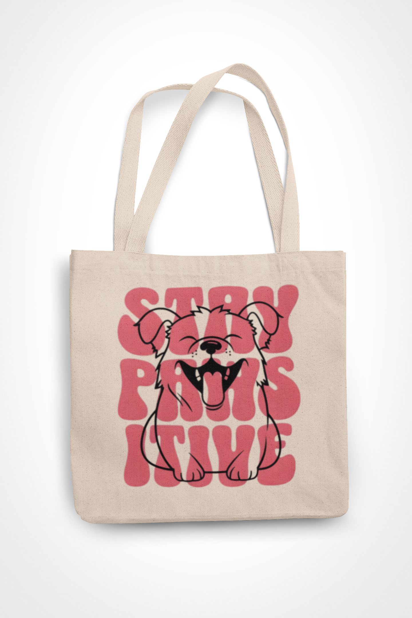 Bolsa Dog Stay Pawsitive