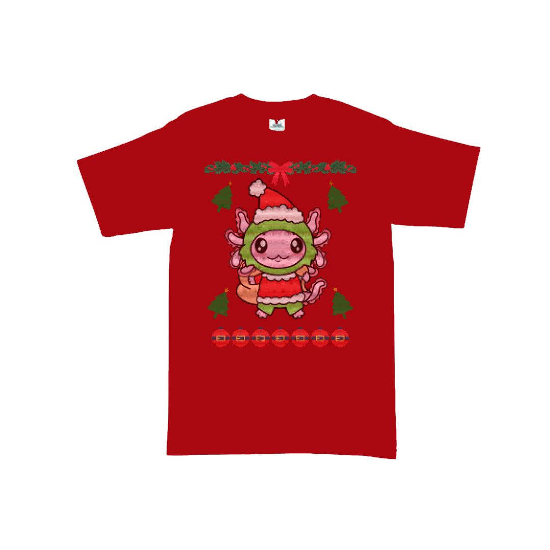 Ugly Playera Axolotzin Grinch Esferas