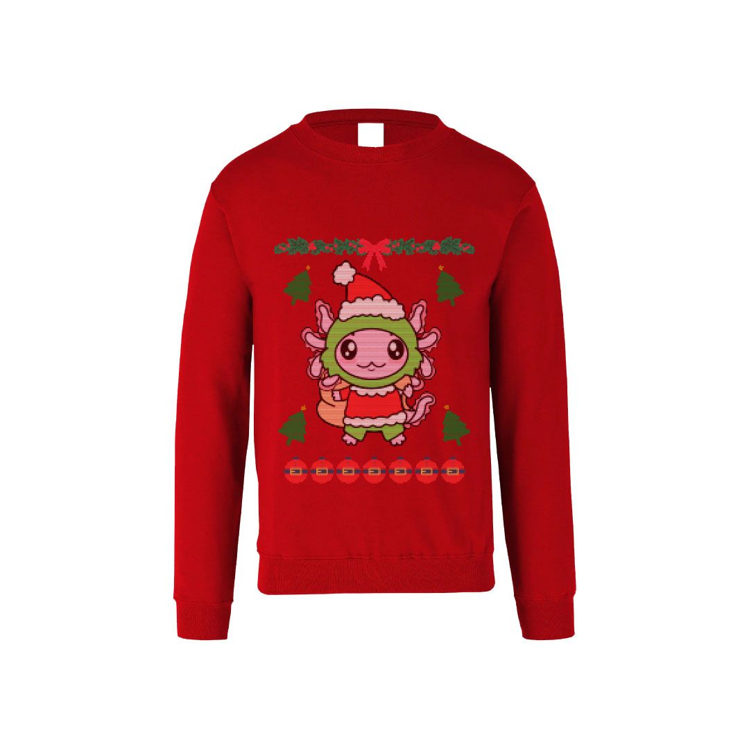 Ugly Sudadera Axolotzin Grinch Esferas