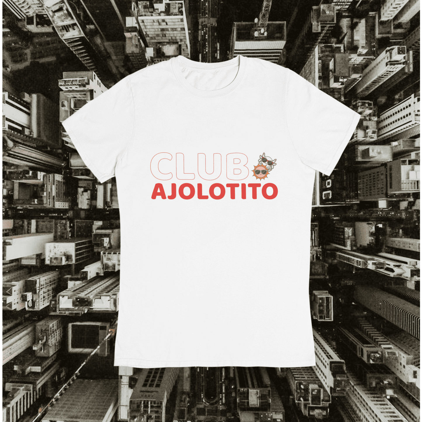 Playera Urbana Club Ajolotito Ajolote Adulto E Infantil
