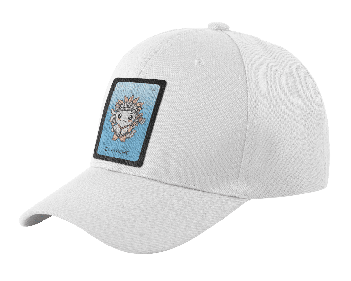 Gorra Unisex Curva Axoloteria El Apache Ajolote