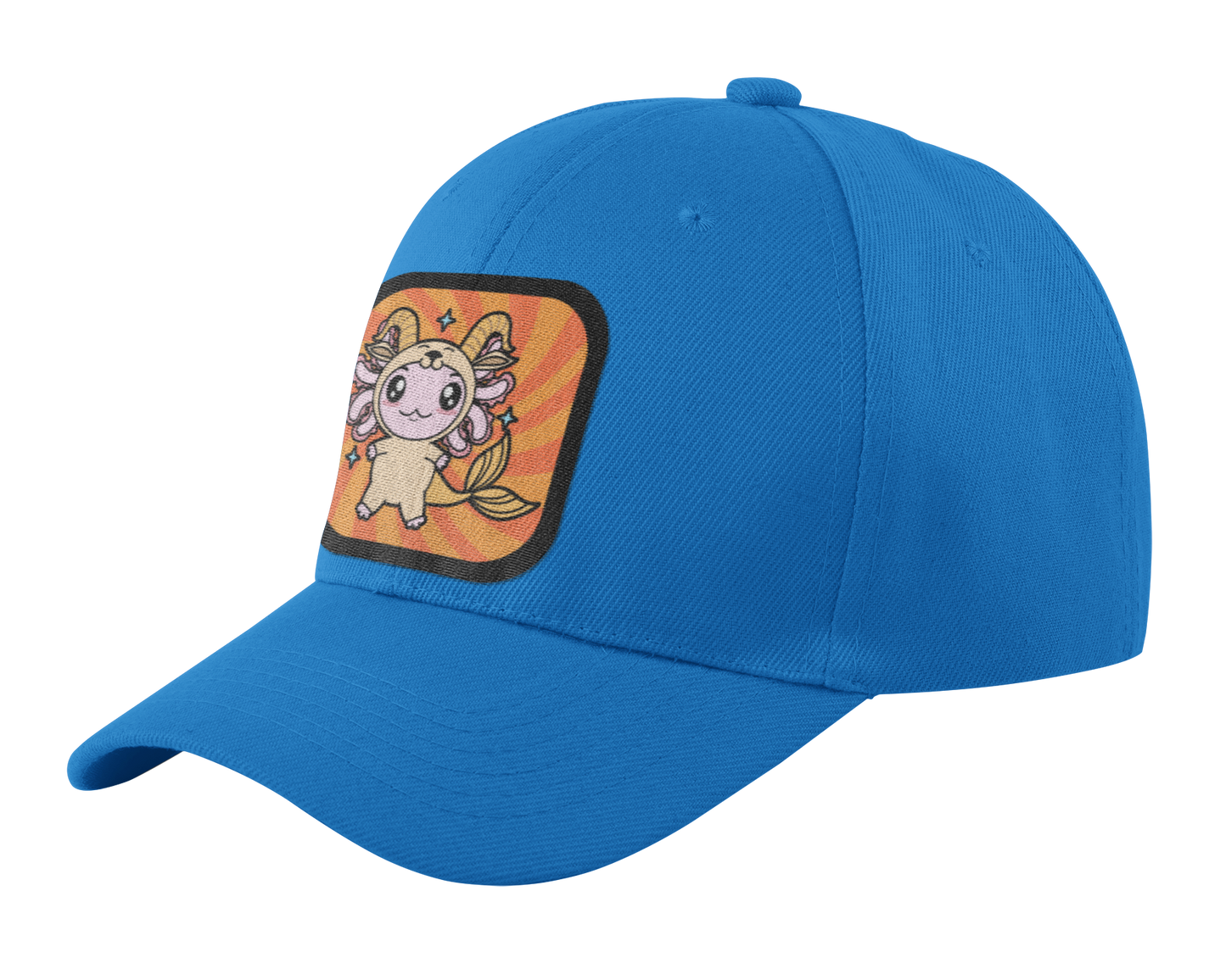 Gorra Unisex Curva Axolotzin Horoscopos Capricornio Ajolote