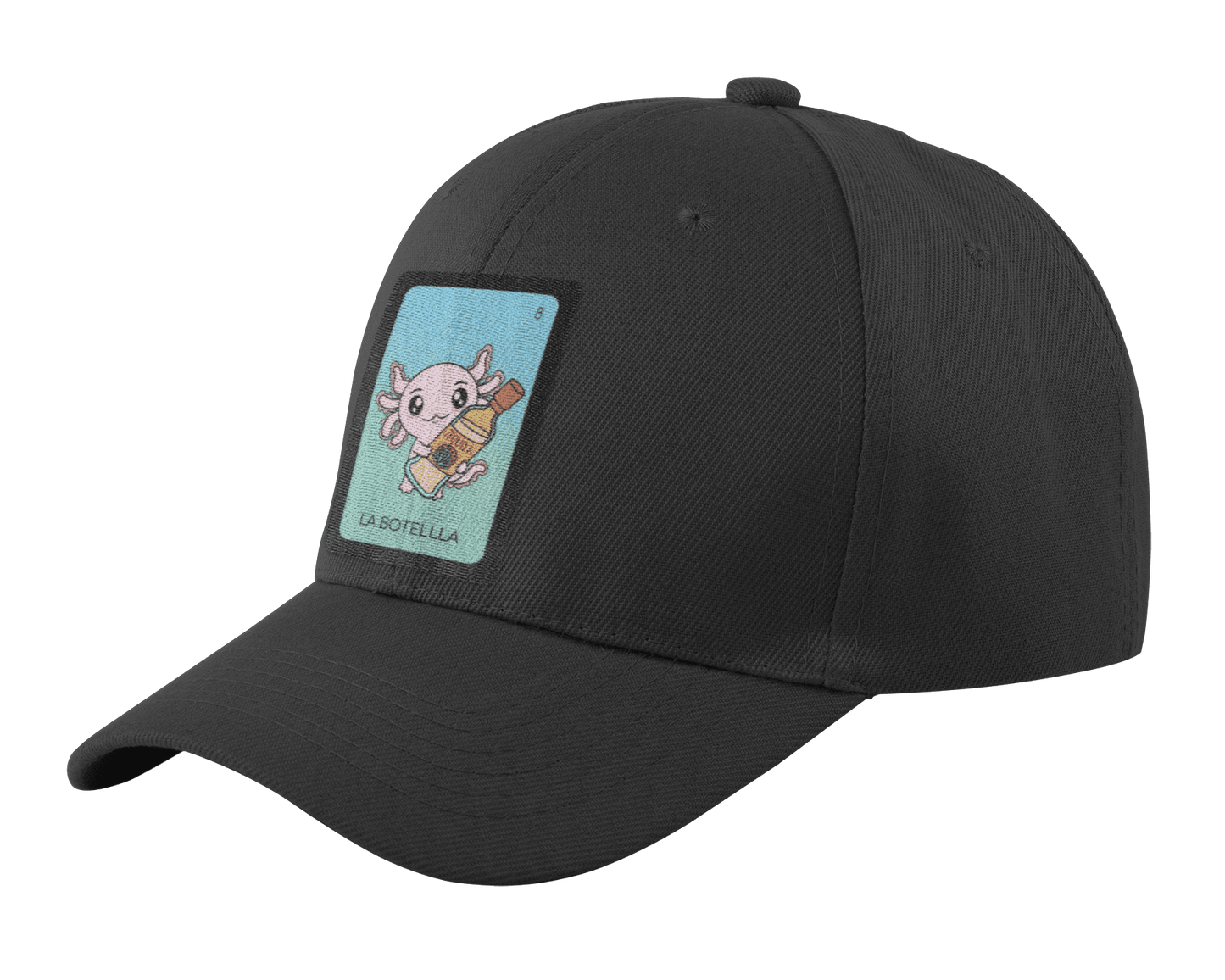 Gorra Unisex Curva Axoloteria La Botella Ajolote
