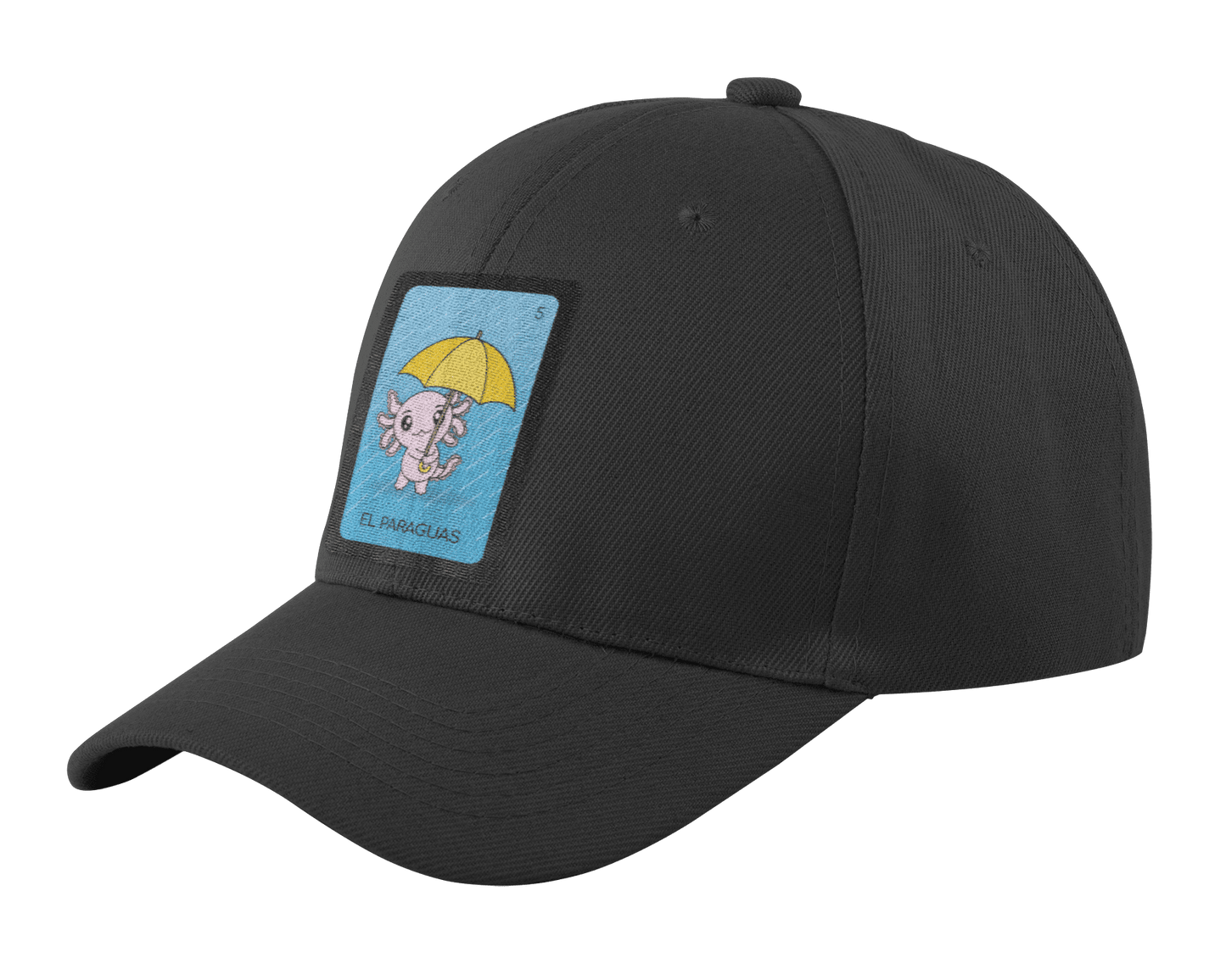 Gorra Unisex Curva Axoloteria El Paraguas Ajolote