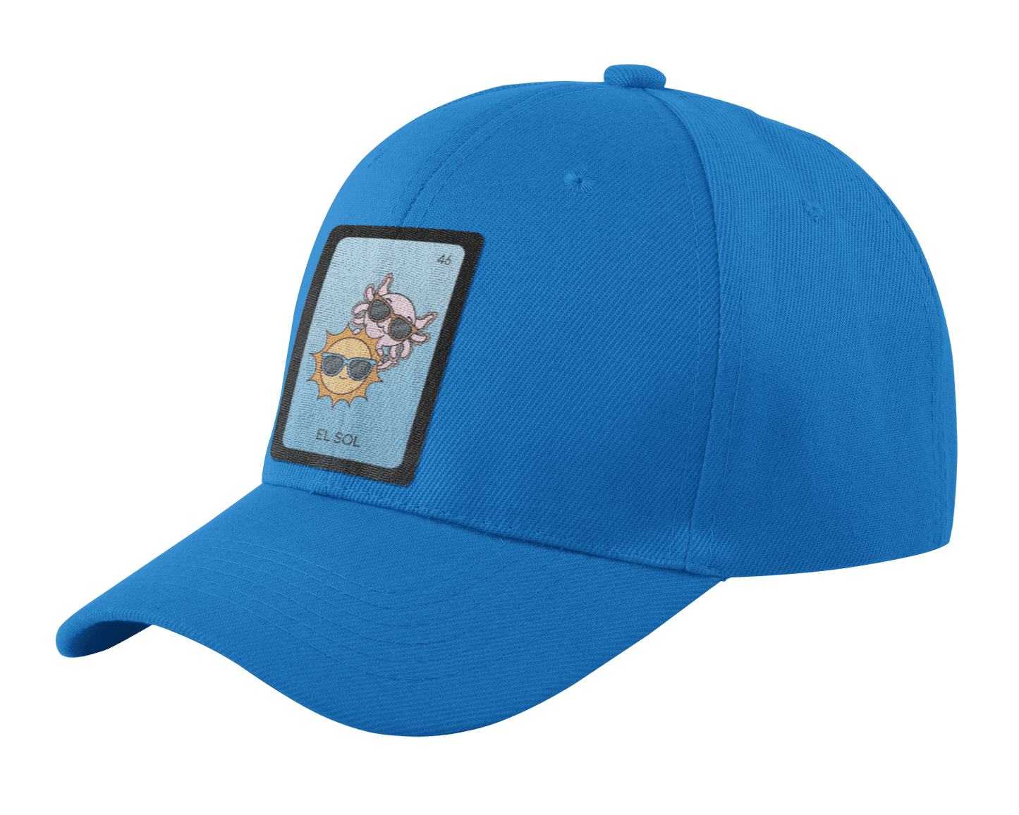 Gorra Unisex Curva Axoloteria El Sol Ajolote