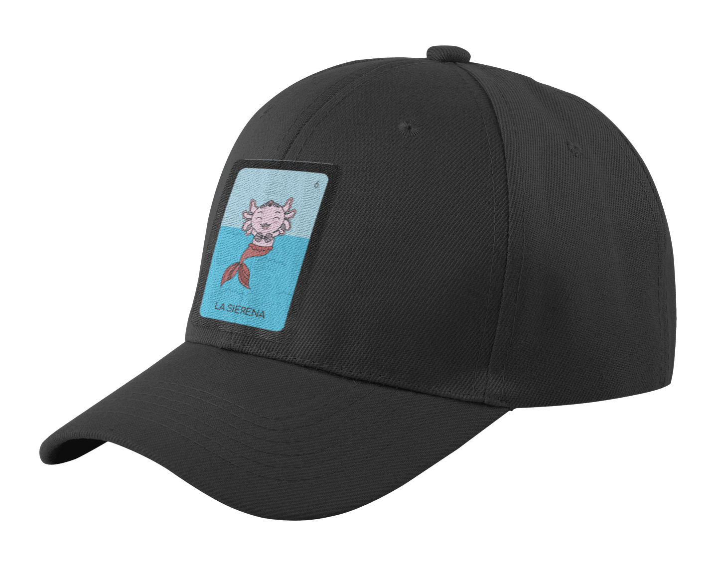 Gorra Unisex Curva Axoloteria La Sirena Ajolote