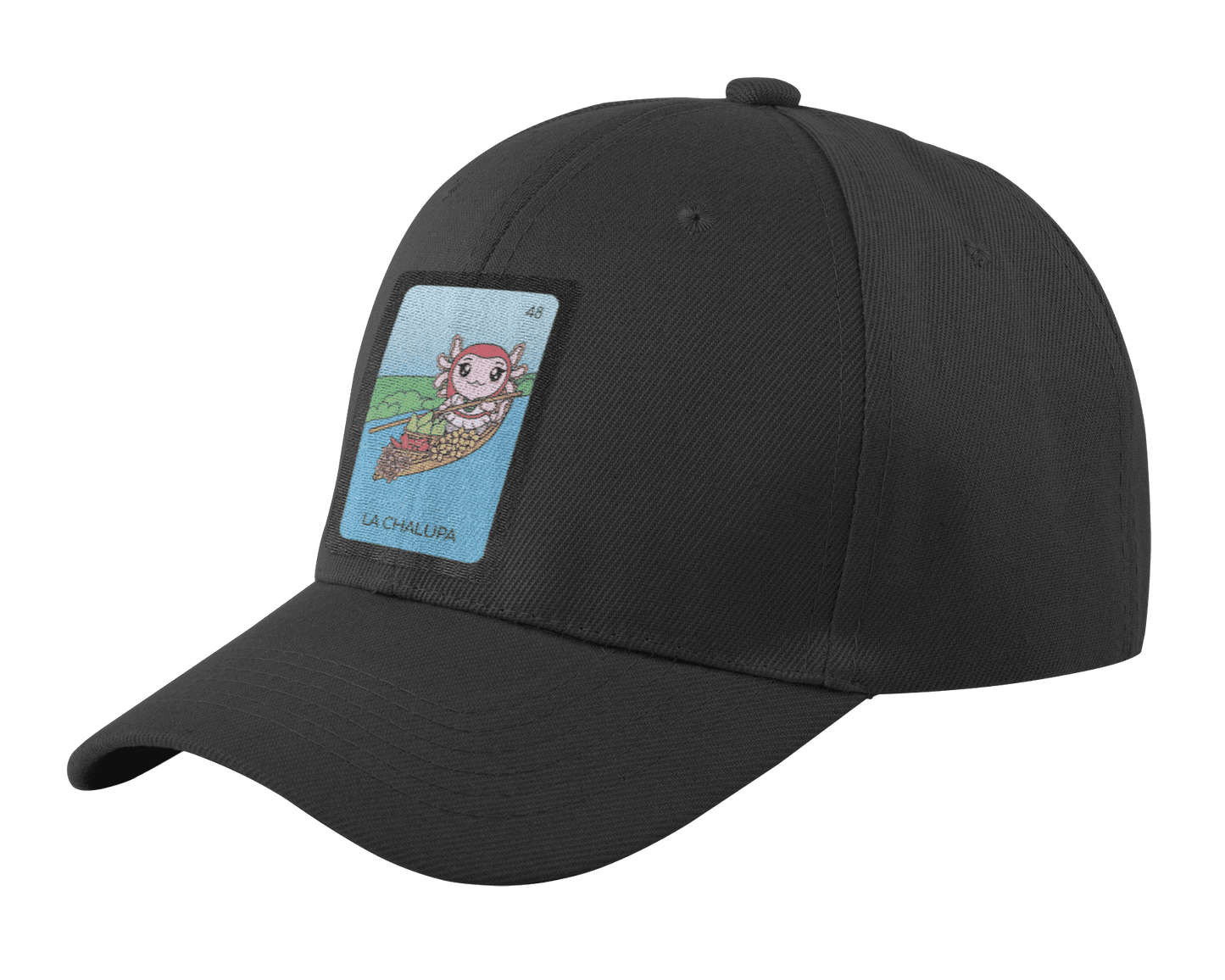 Gorra Unisex Curva Axoloteria La Chalupa Ajolote