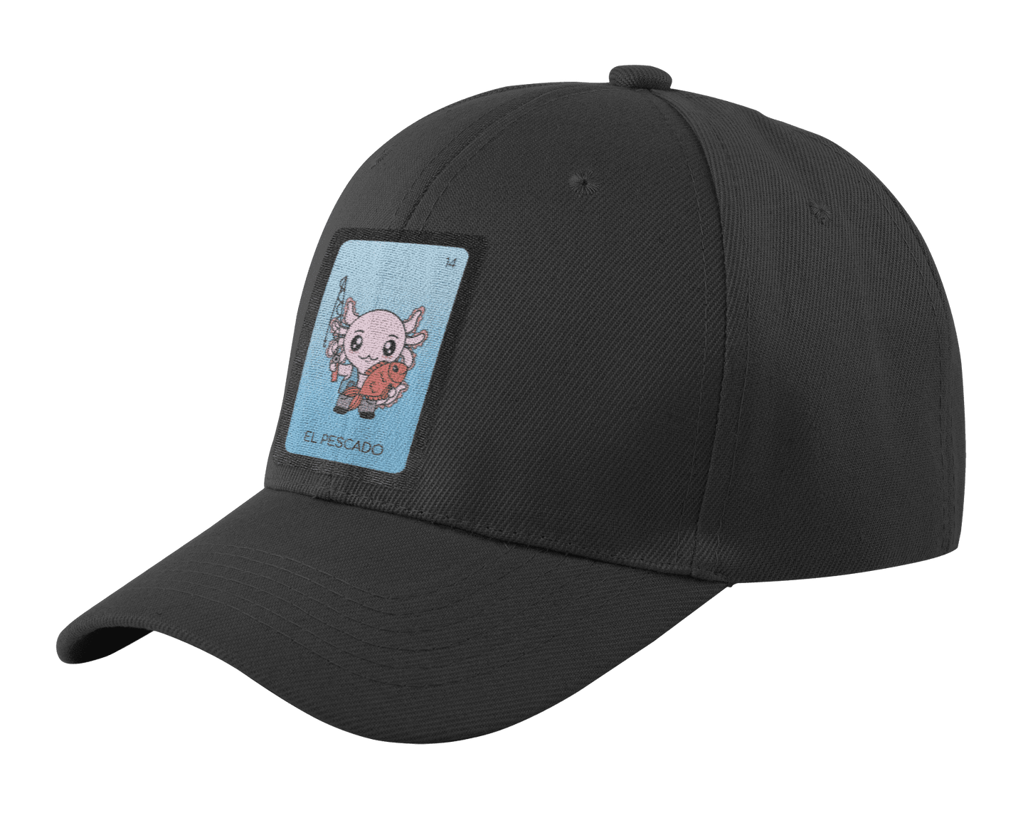 Gorra Unisex Curva Axoloteria El Pescado Ajolote