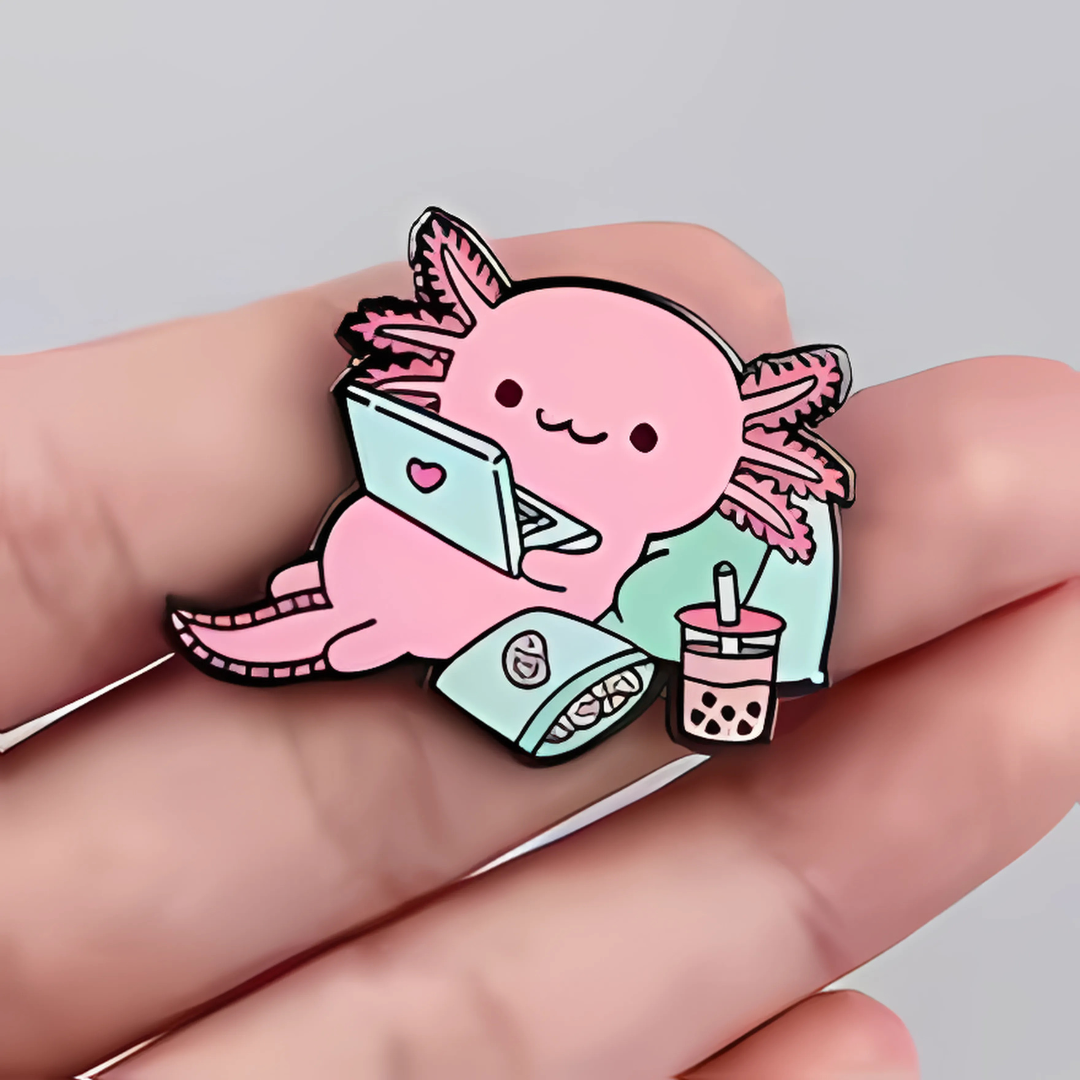 Pin Ajolotito Descansando