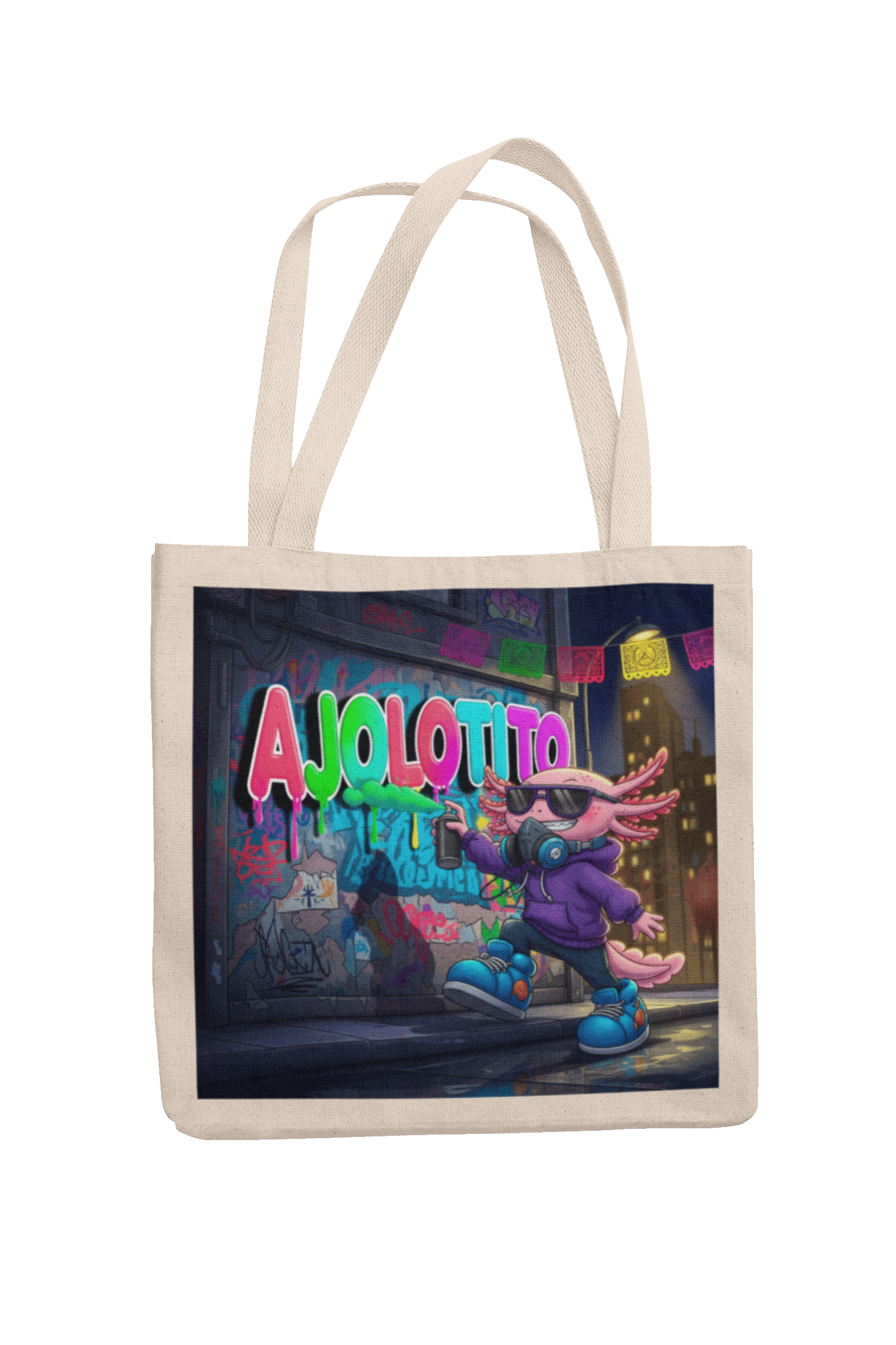 BOLSA TOTE GRAFITTY AJOLOTE