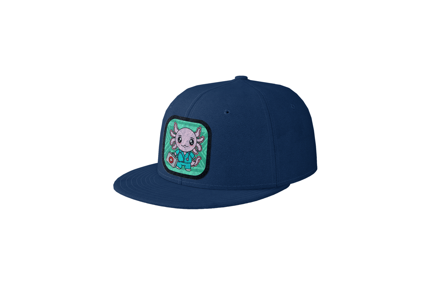 Gorra Unisex Plana Axolotzin Enfermero