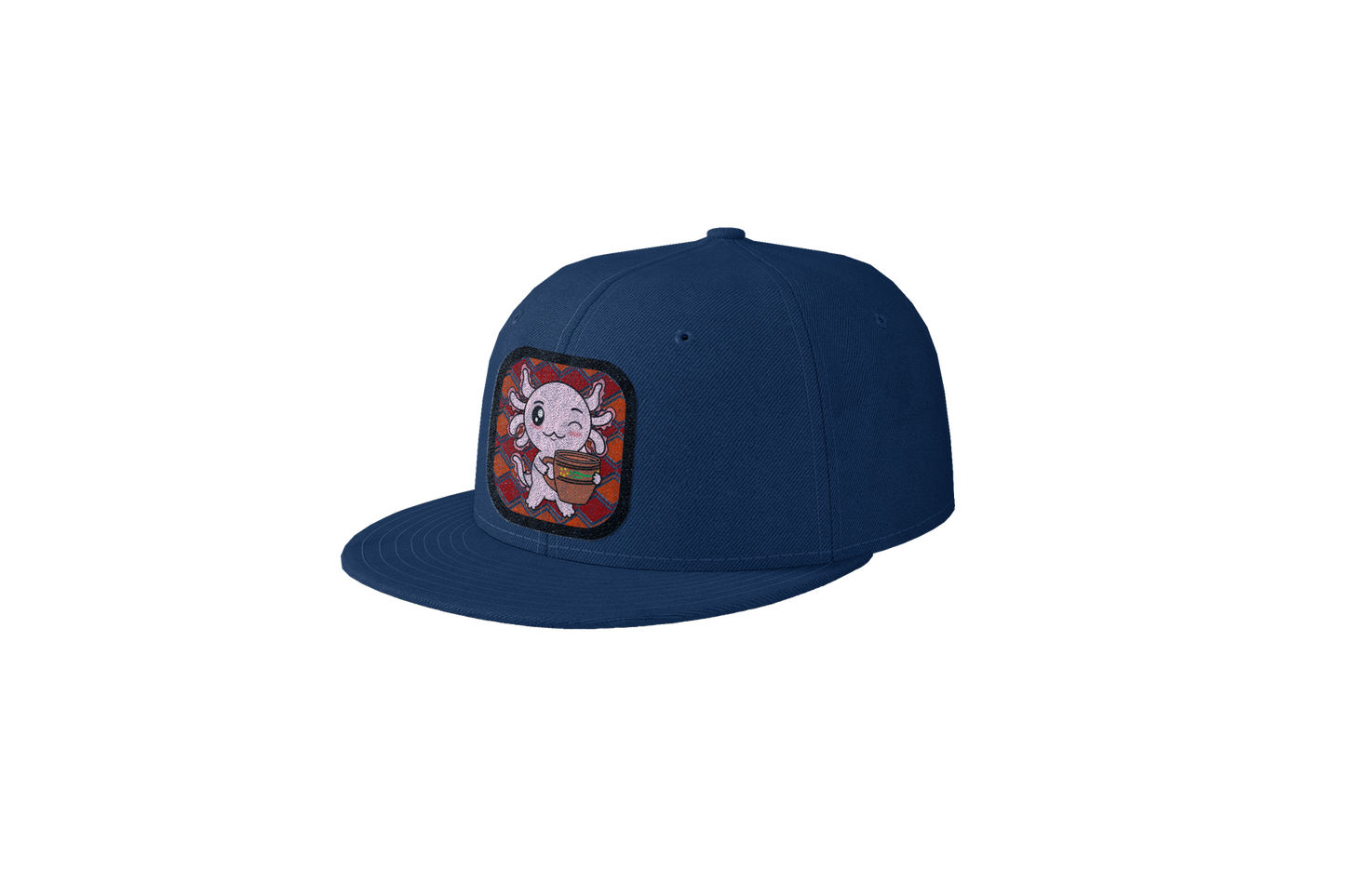 Gorra Unisex Plana Axolotzin Pulquero