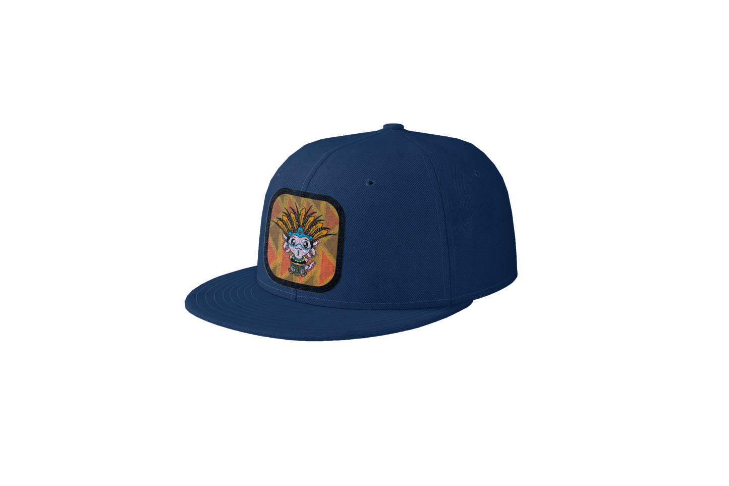 Gorra Unisex Plana Axolotzin Danzante