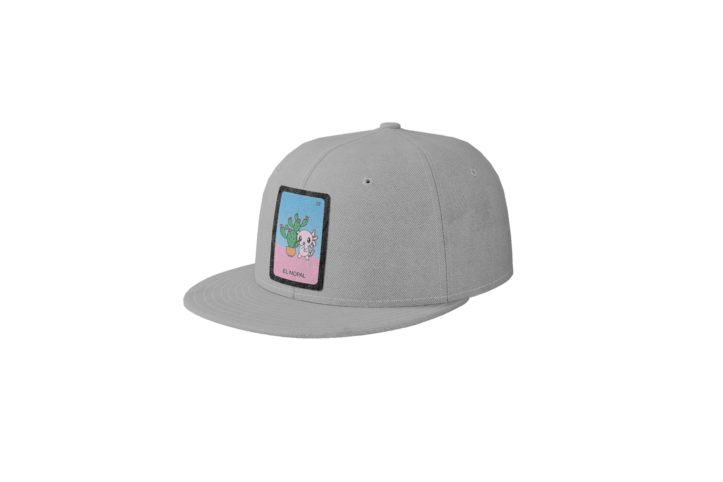 Gorra Unisex Plana Axoloteria El Nopal Ajolote