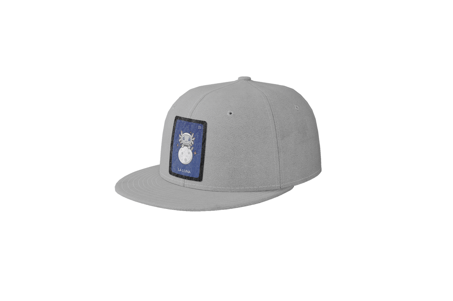 Gorra Unisex Plana Axoloteria La Luna Ajolote