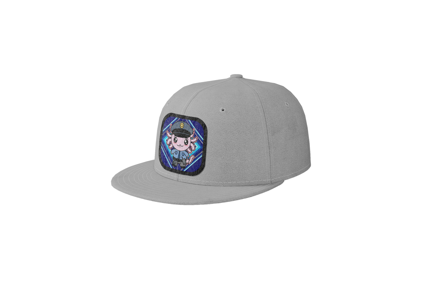 Gorra Unisex Plana Axolotzin Policía