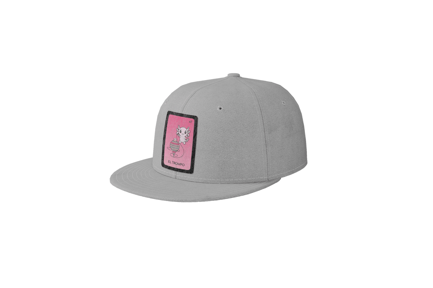 Gorra Unisex Plana Axoloteria El Trompo Ajolote