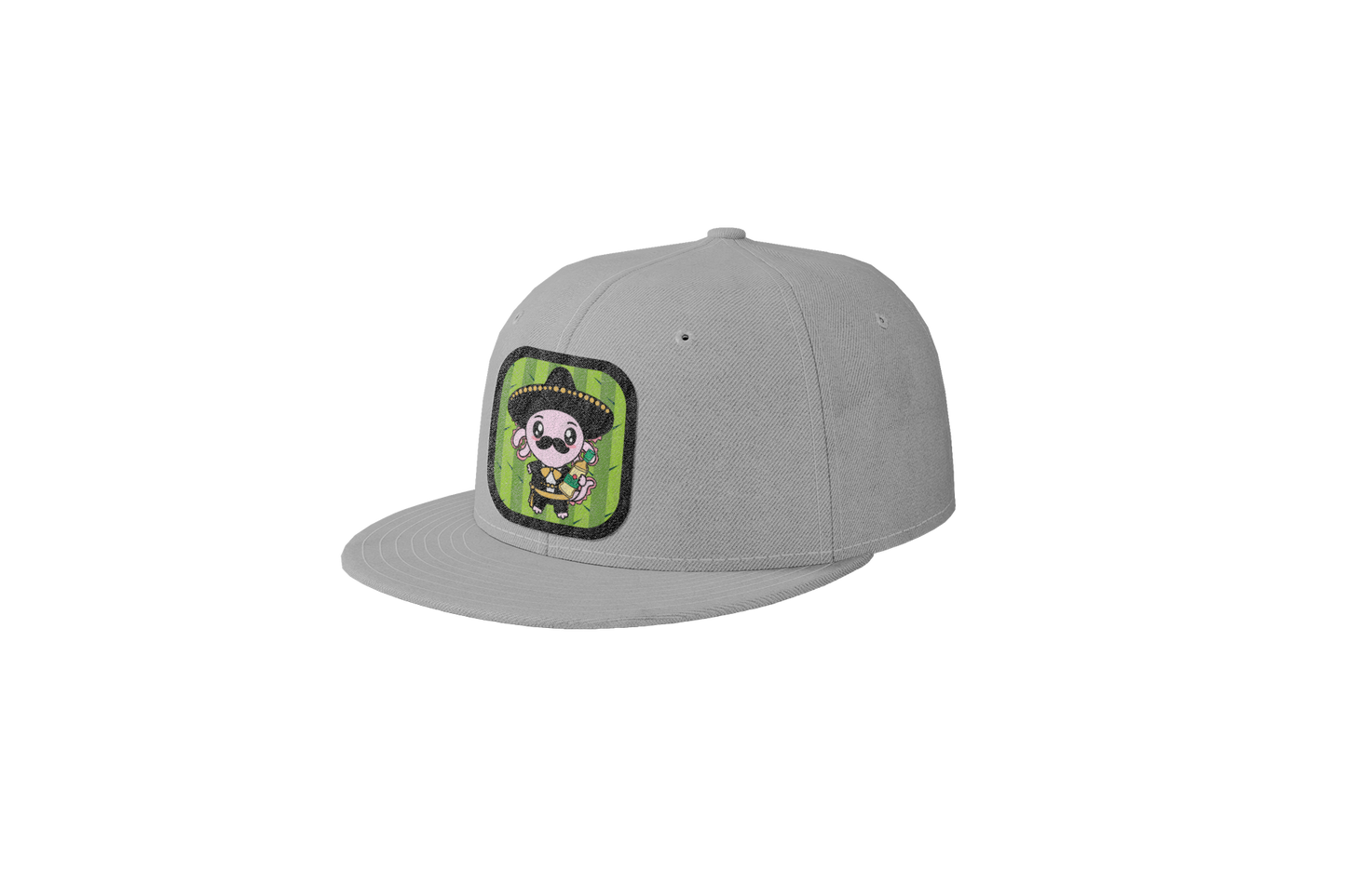 Gorra Unisex Plana Axolotzin Mariachi