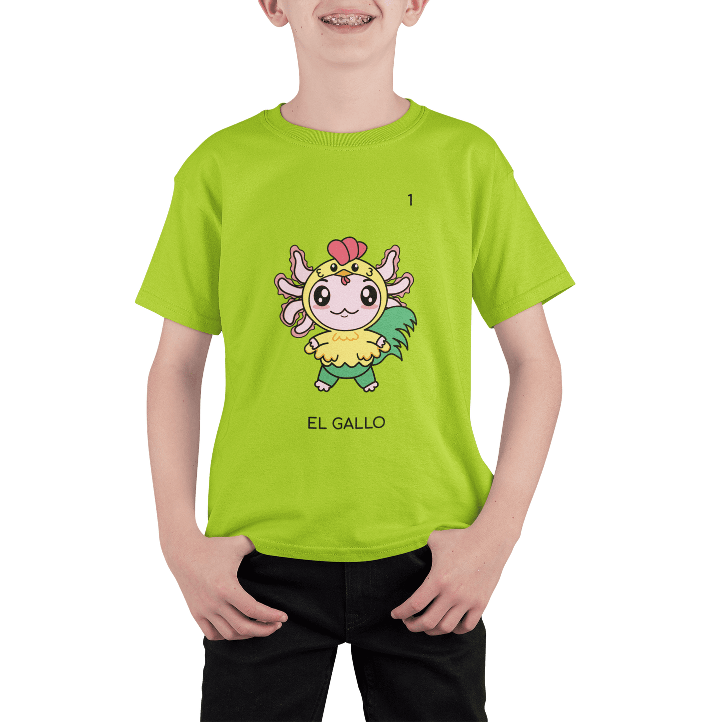 Playera Axoloteria El Gallo