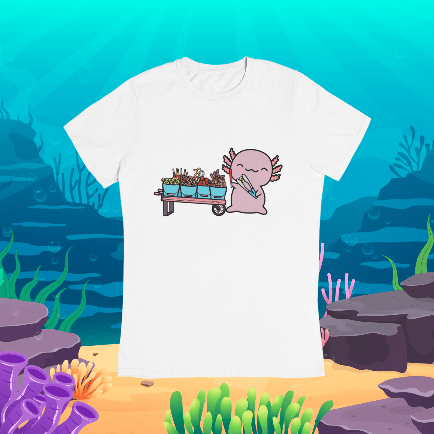 Playera Ajolote Dulcero Xo The Monster Adulto E Infantil