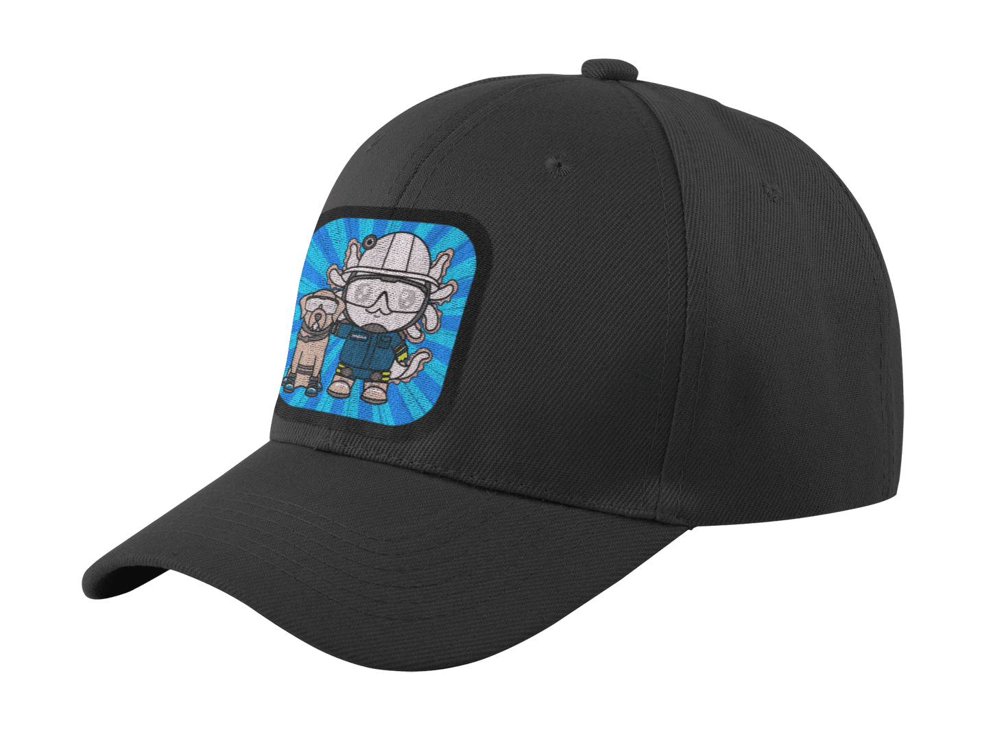 Gorra Unisex Curva Axolotzin Rescatista Ajolote