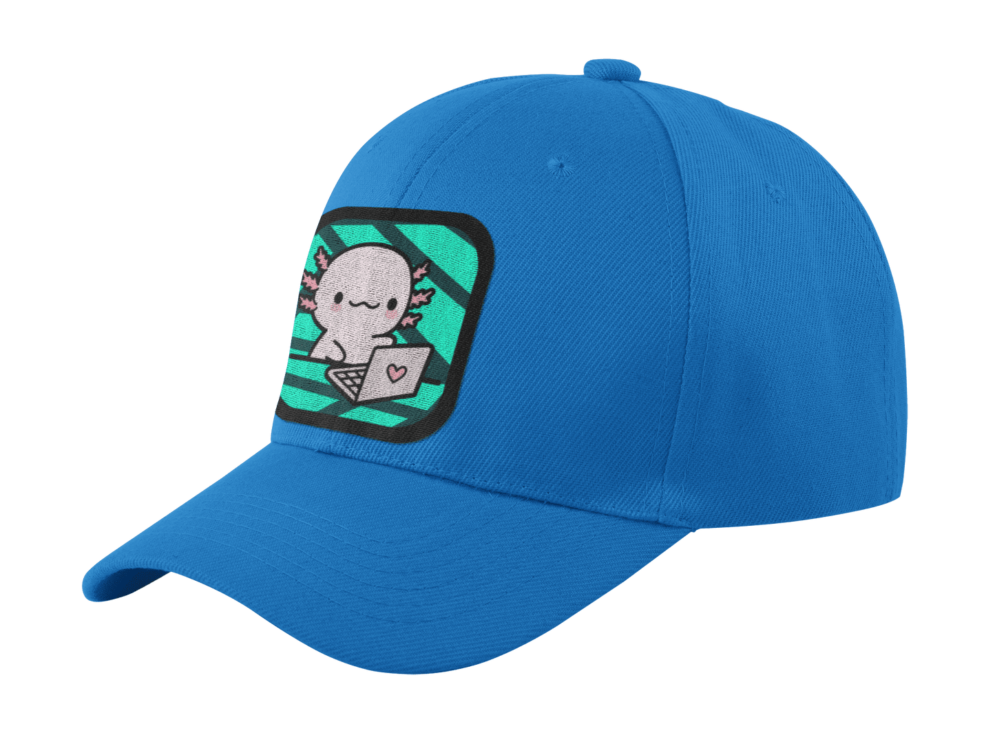 Gorra Unisex Curva Ajolote Trabajando Xo The Monster