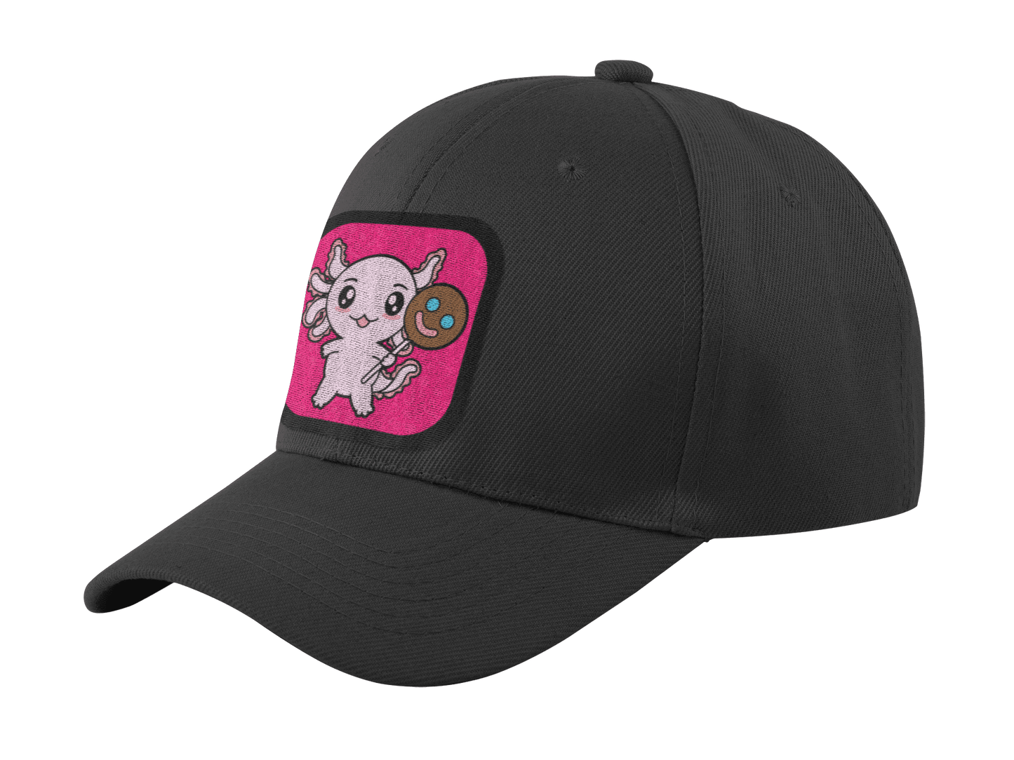 Gorra Unisex Curva Axolotzin Paleta Sonrisa