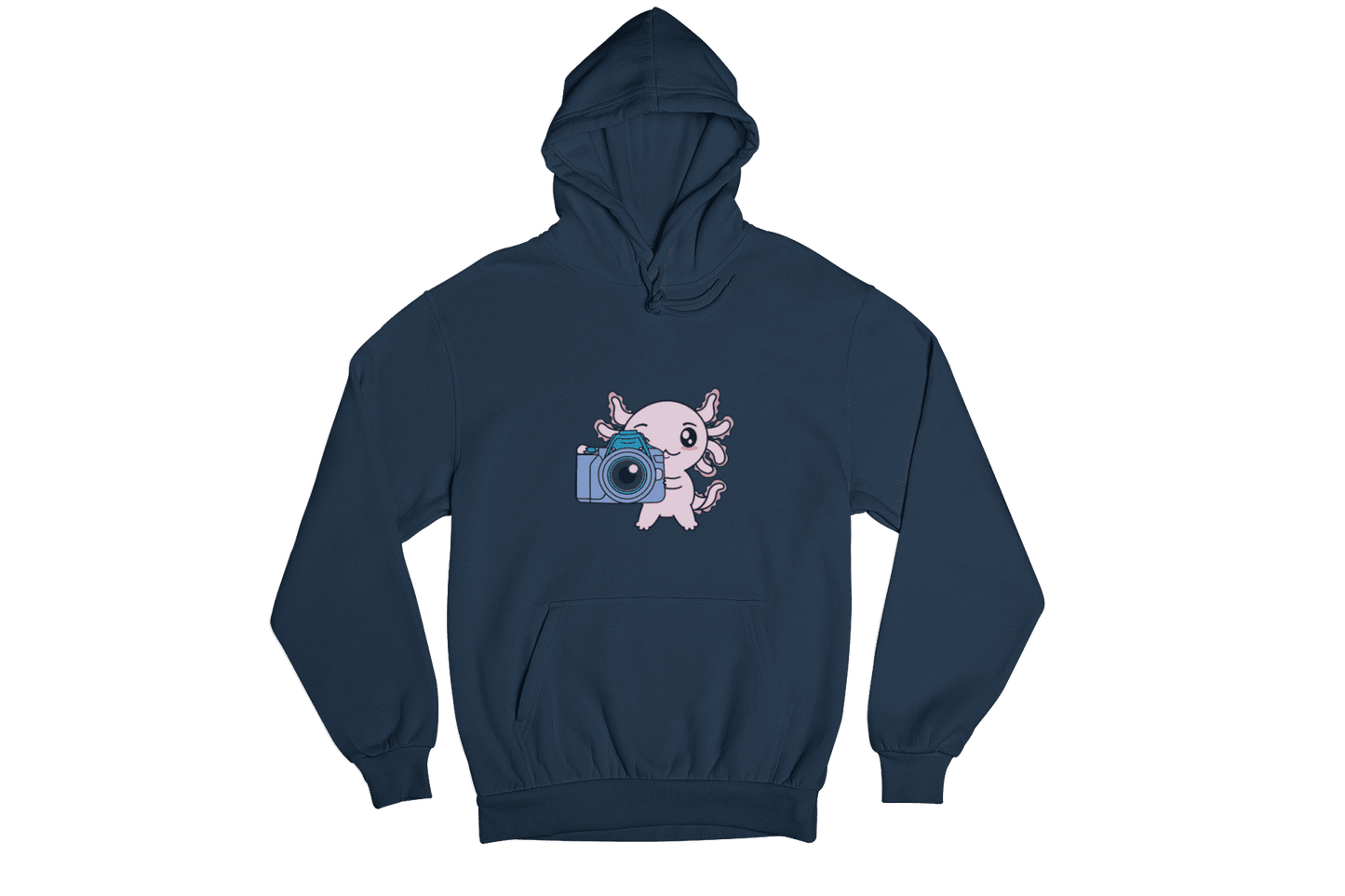 Hoodie Axolotzin Fotografo Ajolote Unisex
