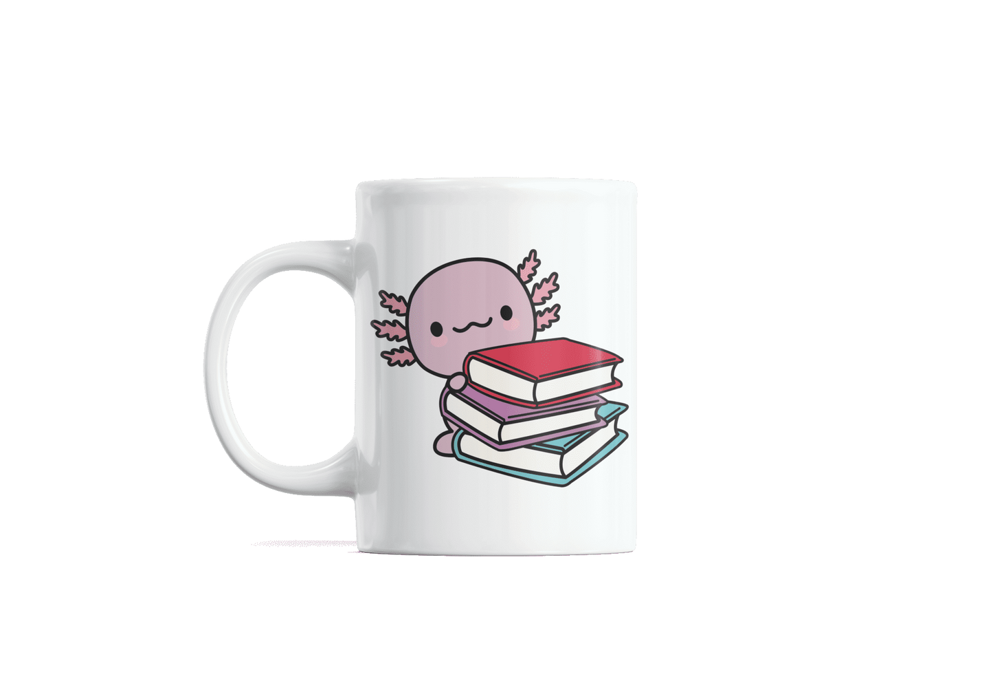 Taza Ajolote Lector Xo The Monster