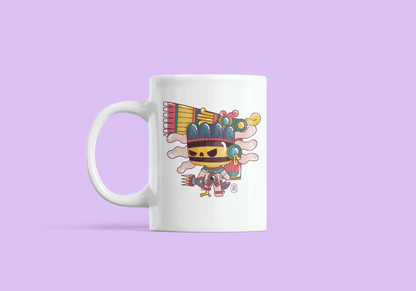 Taza Tezcatlipoca 3 Mirari Chan