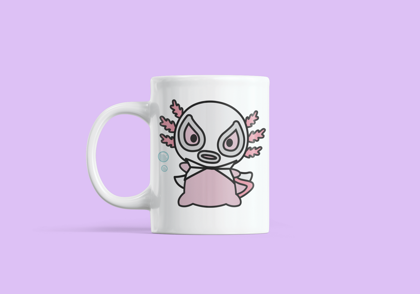 Taza Ajolote Plateado Xo The Monster