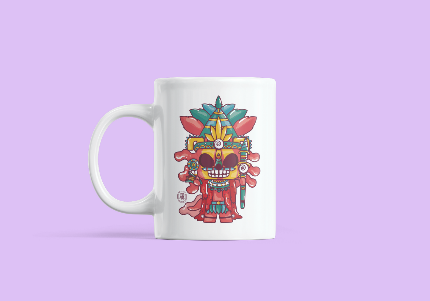Taza Tezcatlipoca Mirari Chan