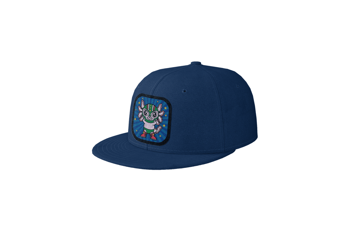 Gorra Unisex Plana Axolotzin Luchador