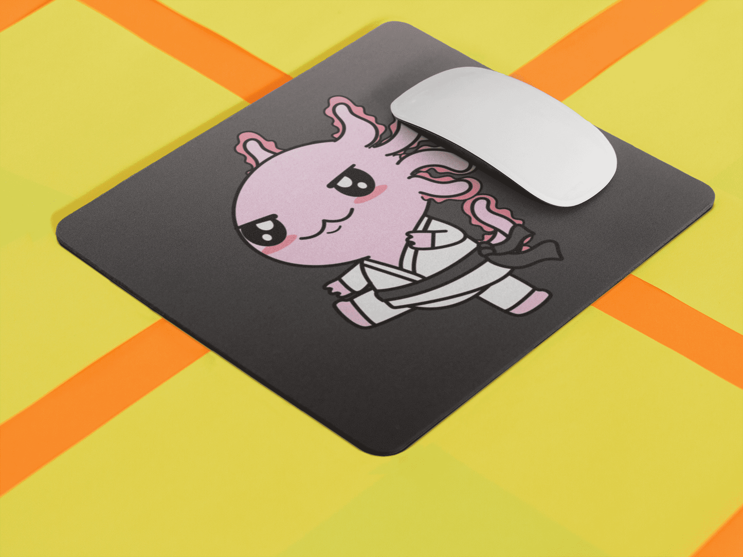 Mousepad Axolotzin Karateka Ajolote