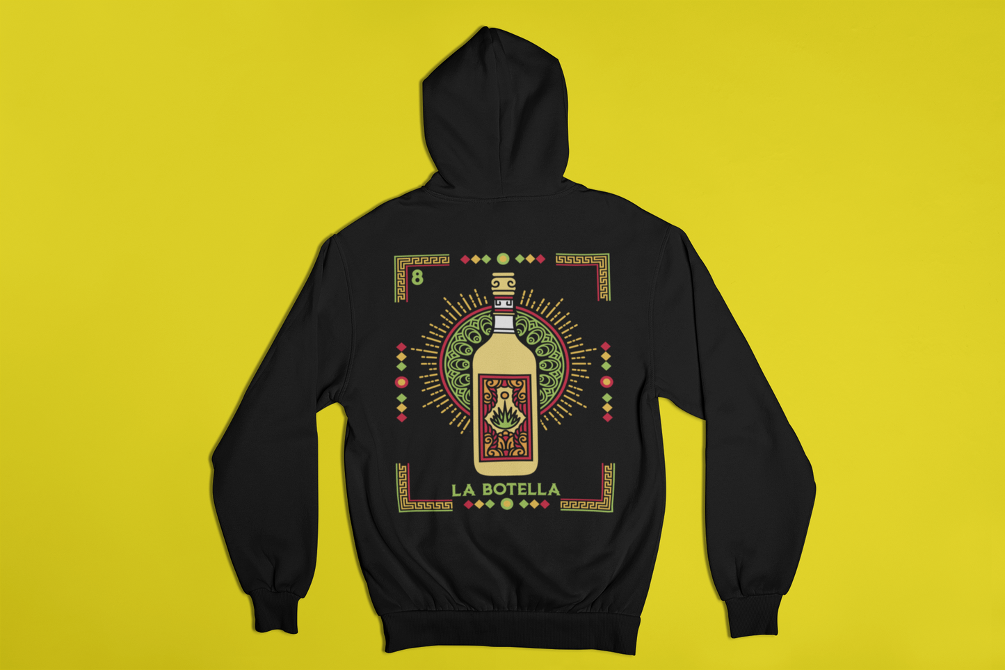 Hoodie Loteria La Botella Unisex
