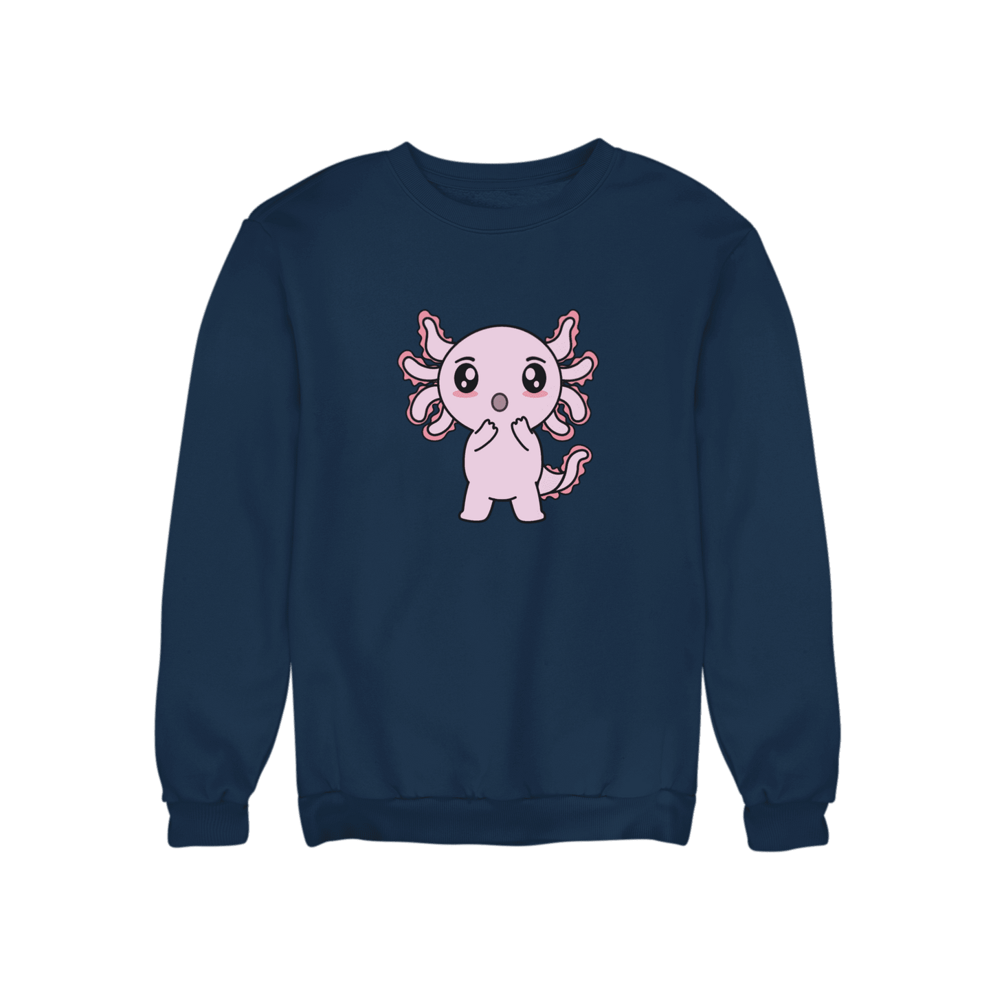 Sudadera Axolotzin Sorprendido Ajolote Unisex