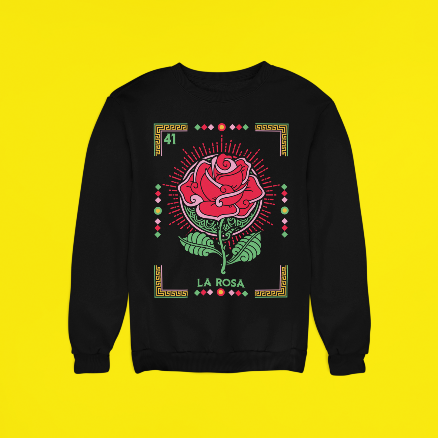 Sudadera Loteria La Rosa UNISEX