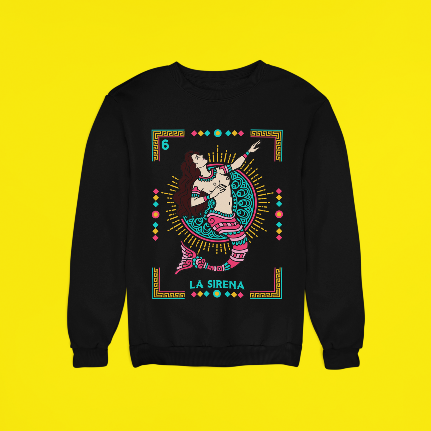 Sudadera Loteria La Sirena UNISEX