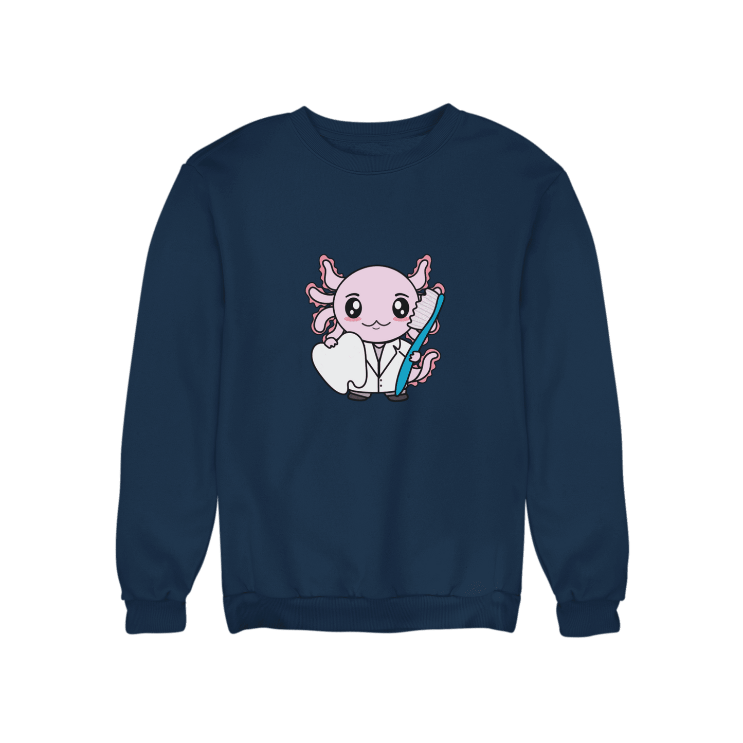 Sudadera Axolotzin Dentista Ajolote Unisex