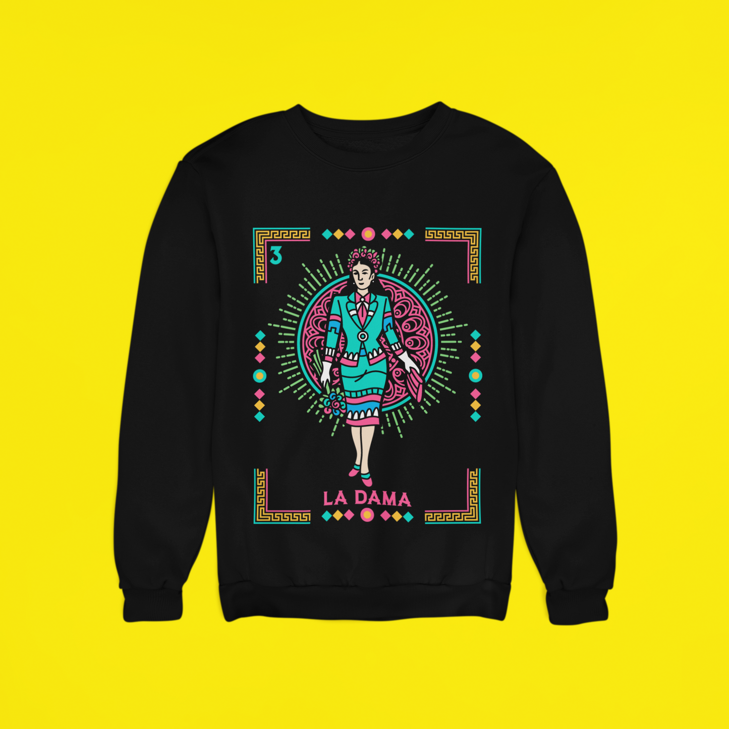Sudadera Loteria La Dama UNISEX